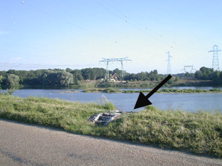 Vue du site BDHE 152 point de repère 199 (source: DIREN Centre)