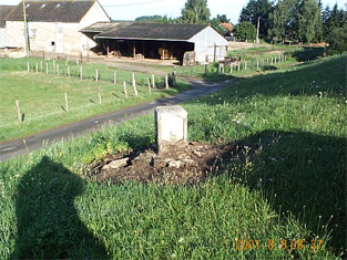 Vue du site BDHE 494 point de repère 1547 (source: DIREN Centre)