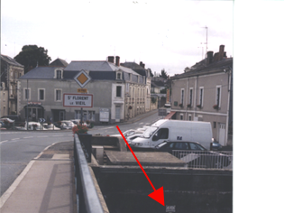 Vue du site BDHE 303 point de repère 400 (source: DIREN Centre)