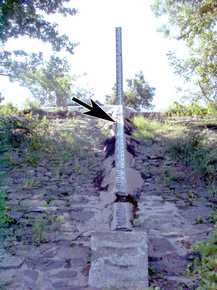 Vue du site BDHE 292 point de repère 449 (source: DIREN Centre)