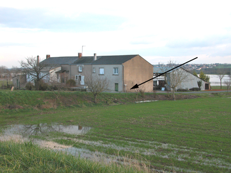 Vue du site BDHE 446 point de repère 690 (source: DIREN Centre)