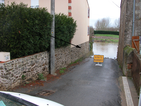 Vue du site BDHE 447 point de repère 692 (source: DIREN Centre)
