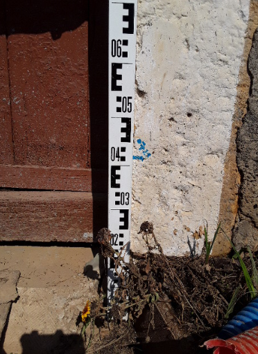 photo du repère de près