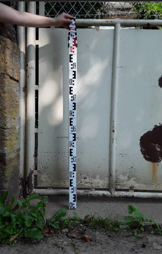 photo du repère de près