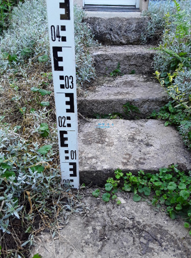 photo du repère de près