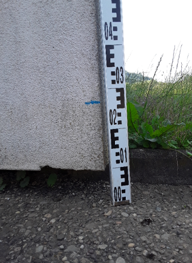 photo du repère de près