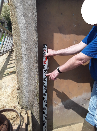 photo du repère de près