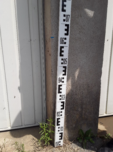 photo du repère de près