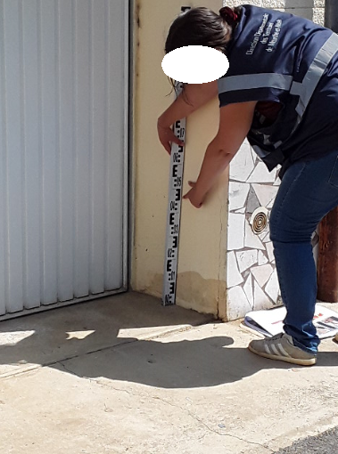 photo du repère de près