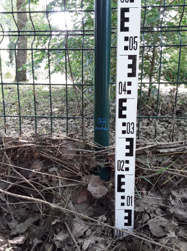 photo du repère de près