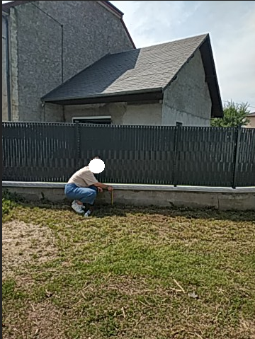 photo du repère de loin
