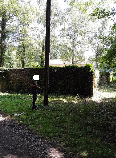 photo du repère de loin