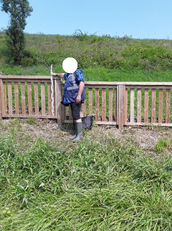 photo du repère de loin