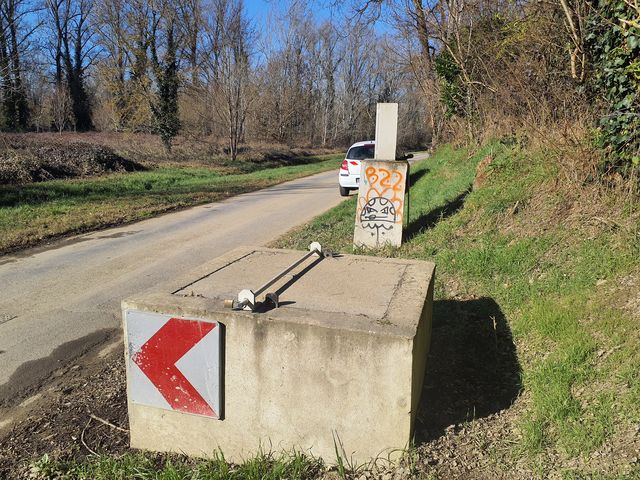 Marque sur structure Photo © AGERIN