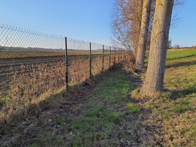 Marque sur grillage Photo © AGERIN