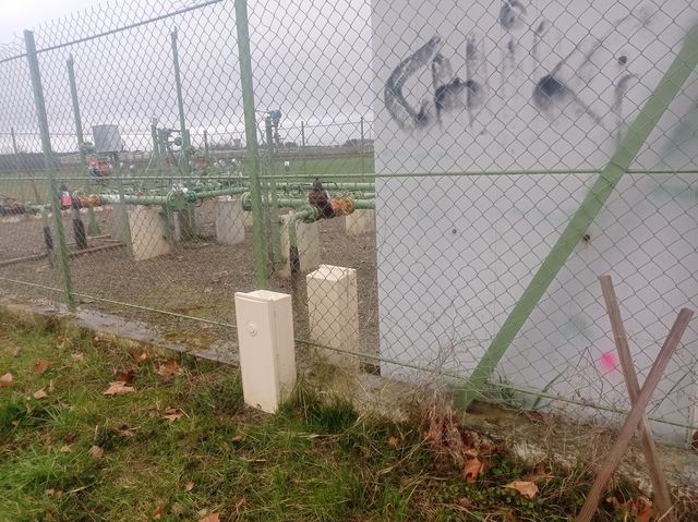 Marque sur structure Photo © AGERIN