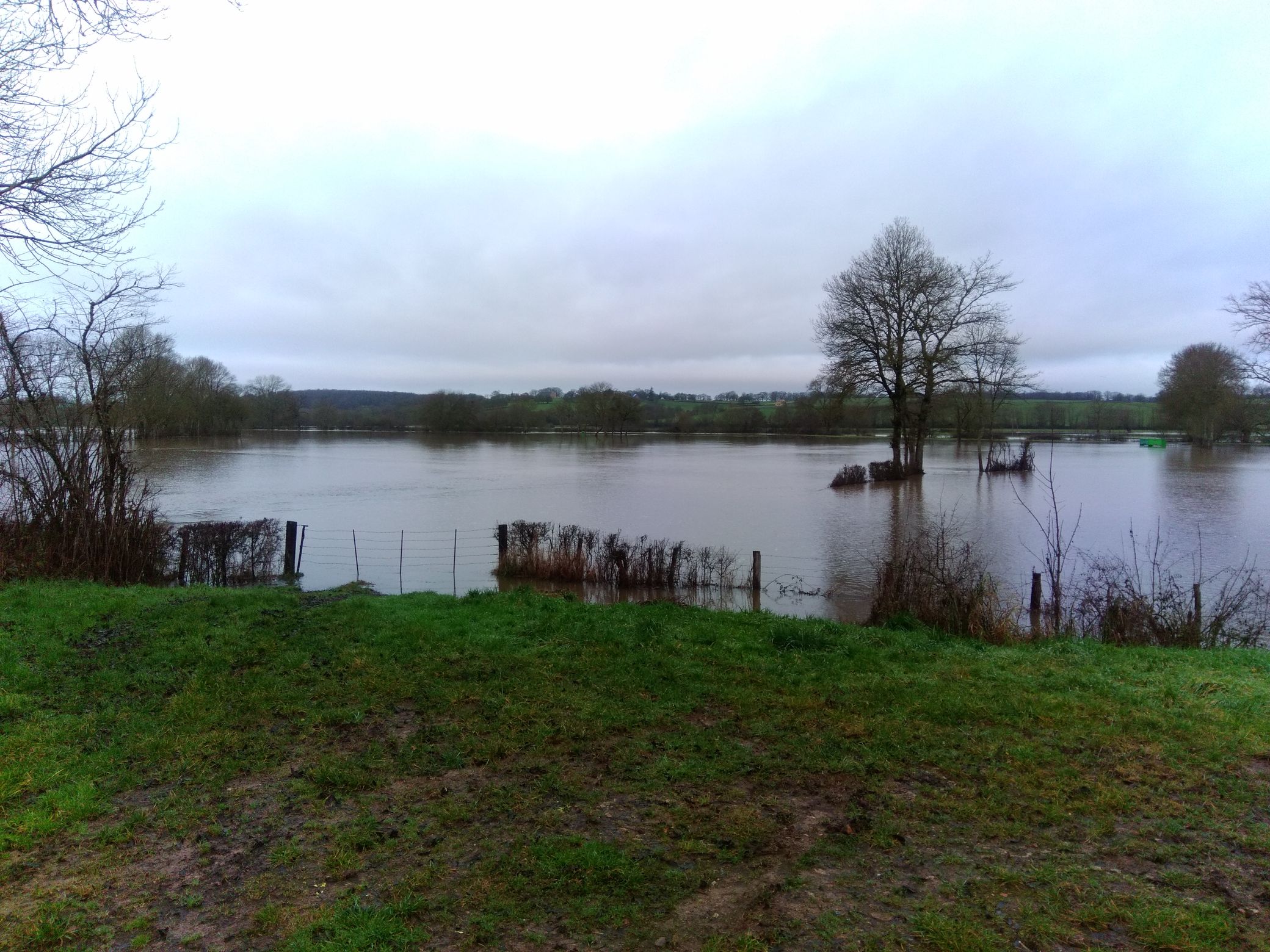 Vue du site en 2021