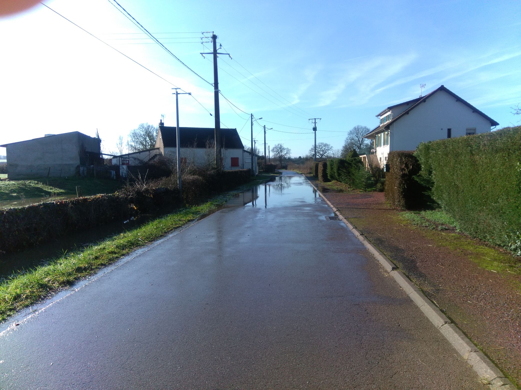Vue du site en 2021