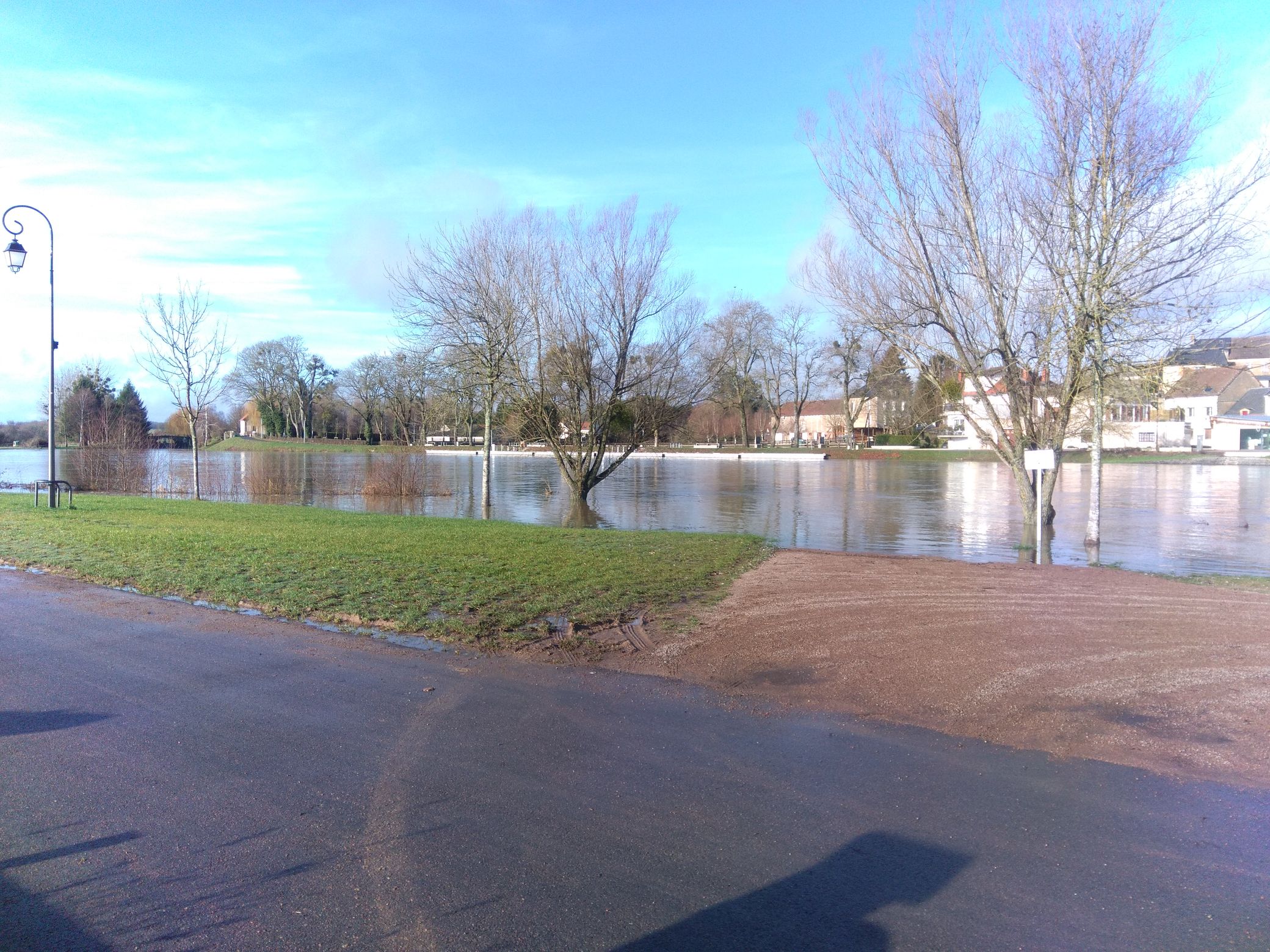 Vue du site en 2021