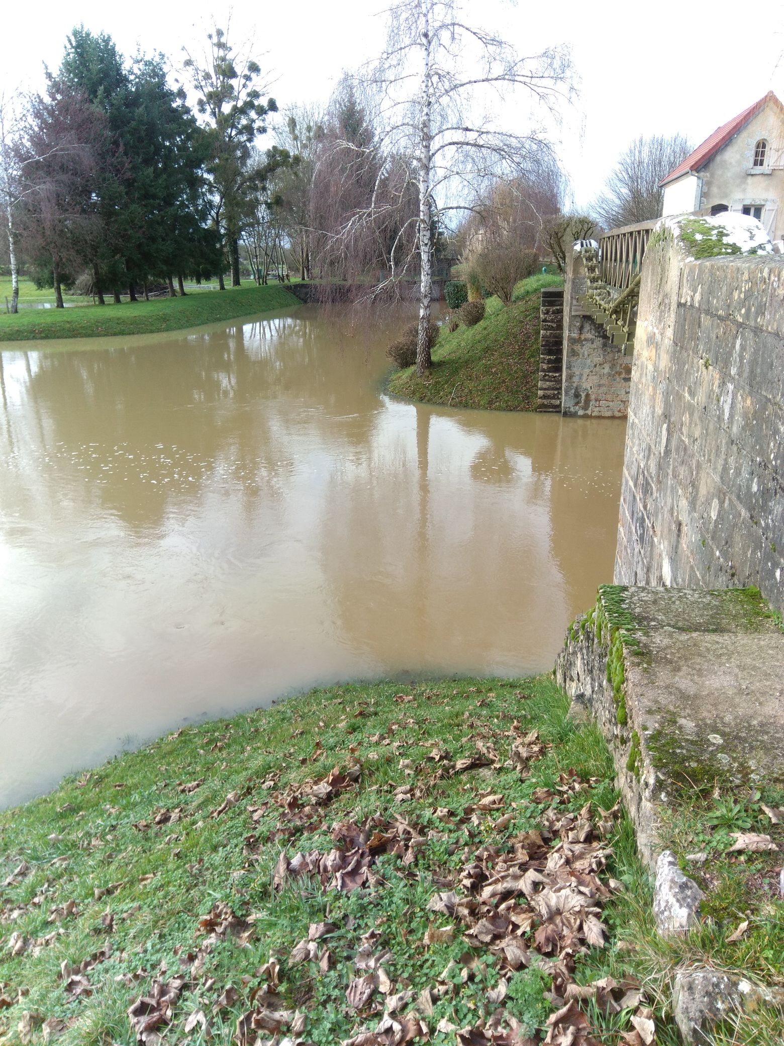 Vue du site en 2021