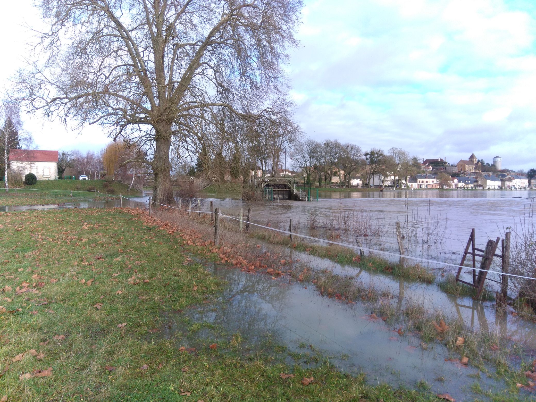 Vue du site en 2021