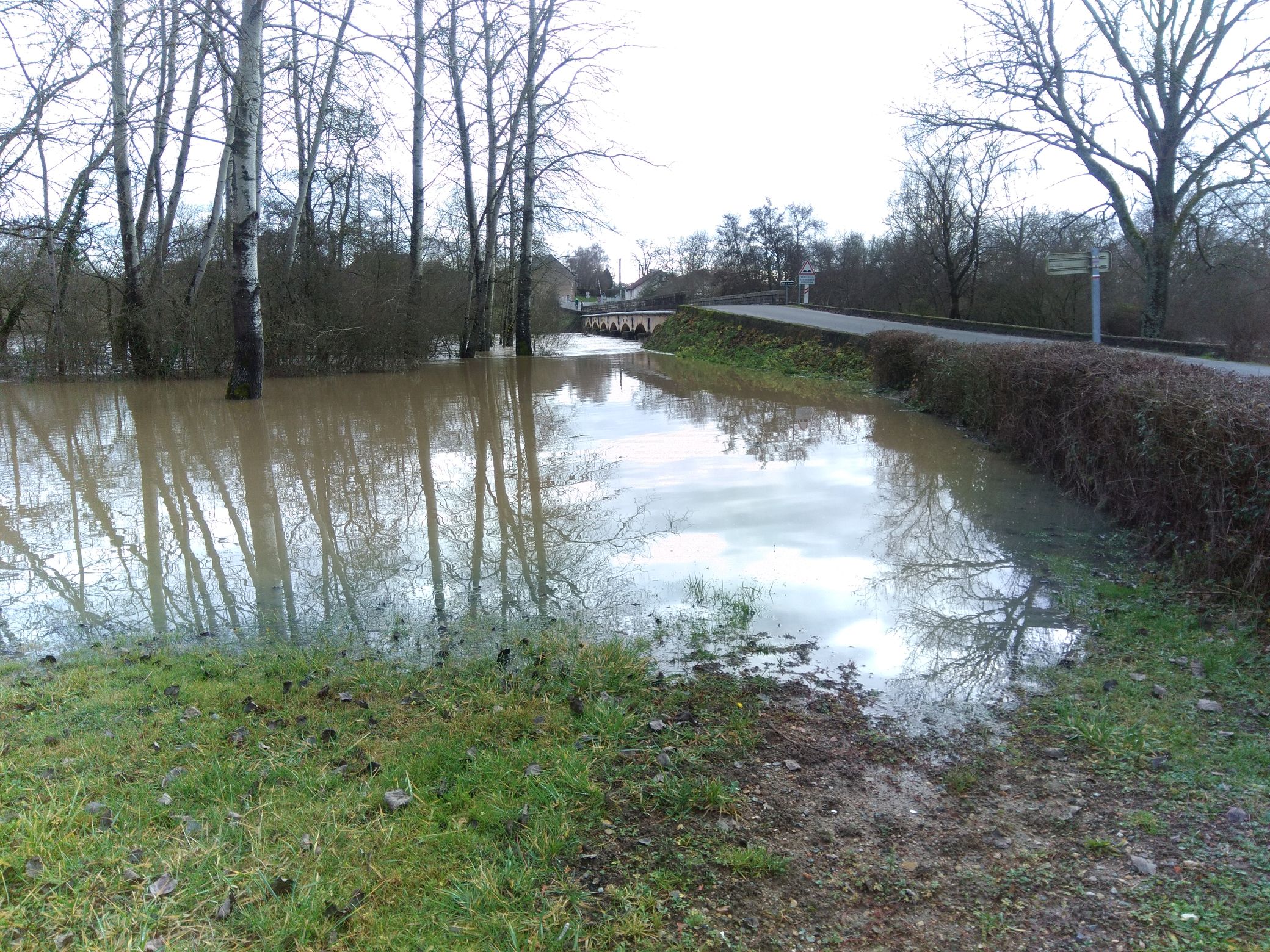 Vue du site en 2021