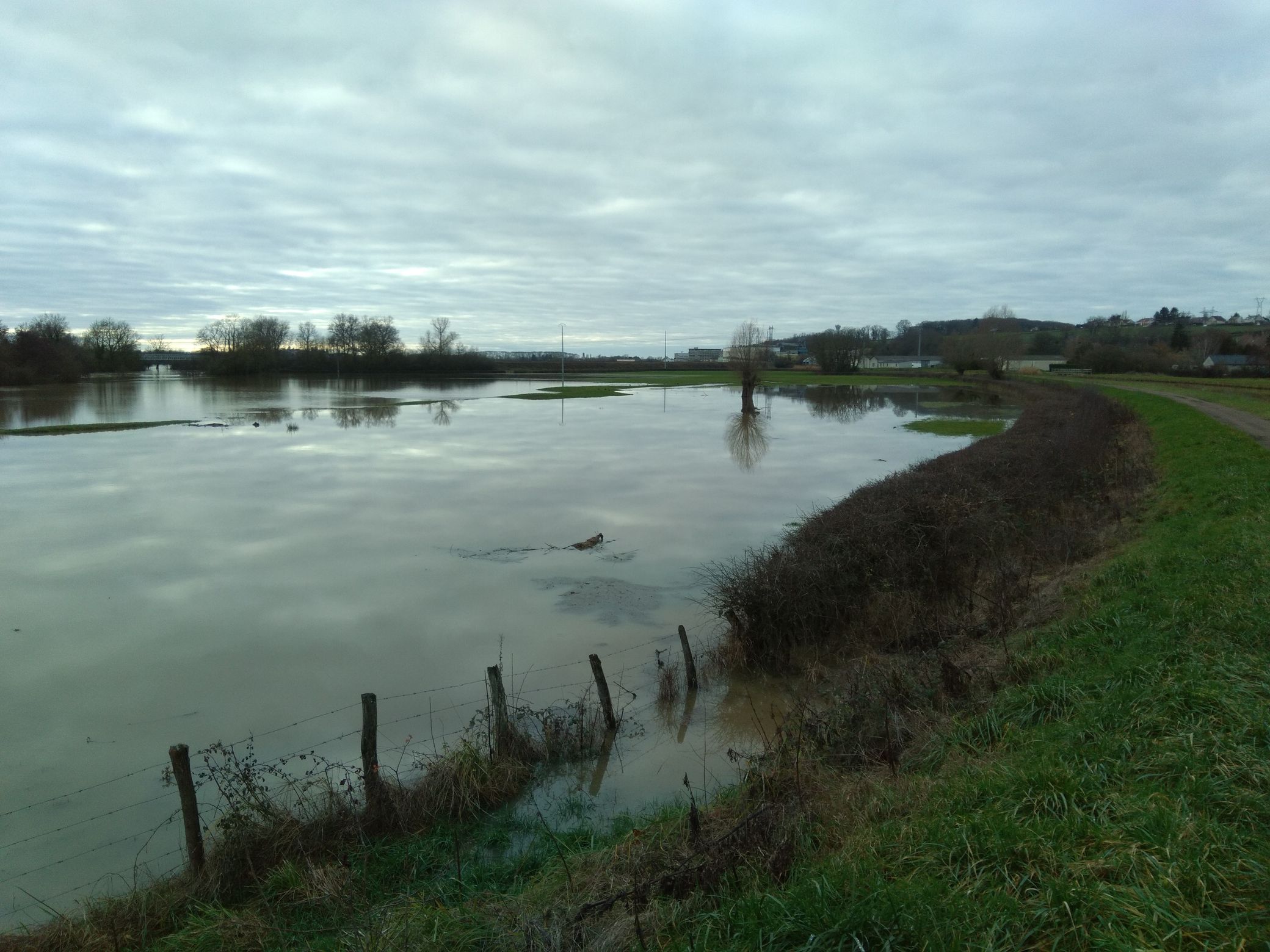 Vue du site en 2021