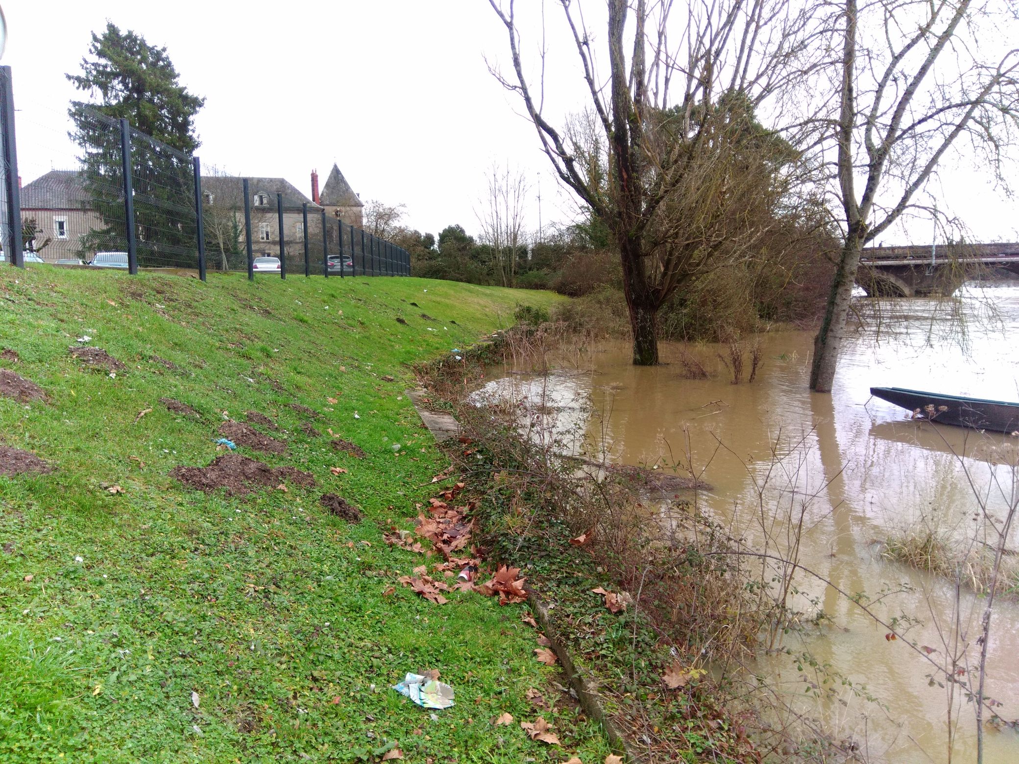 Vue du site en 2021