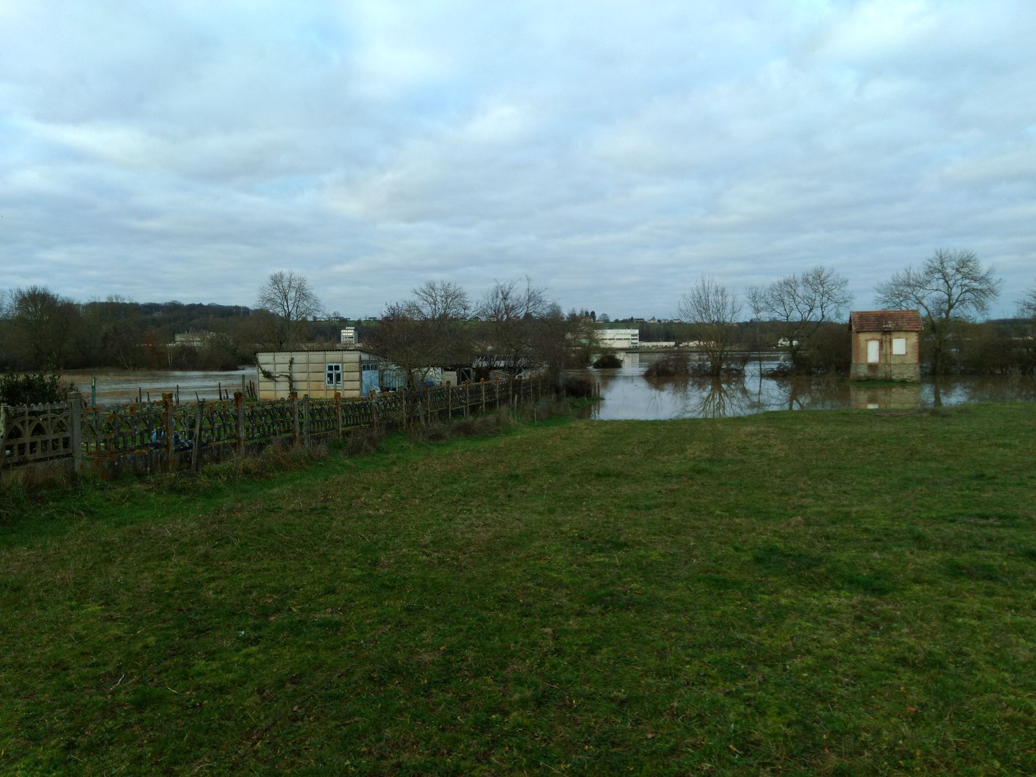 Vue du site en 2021
