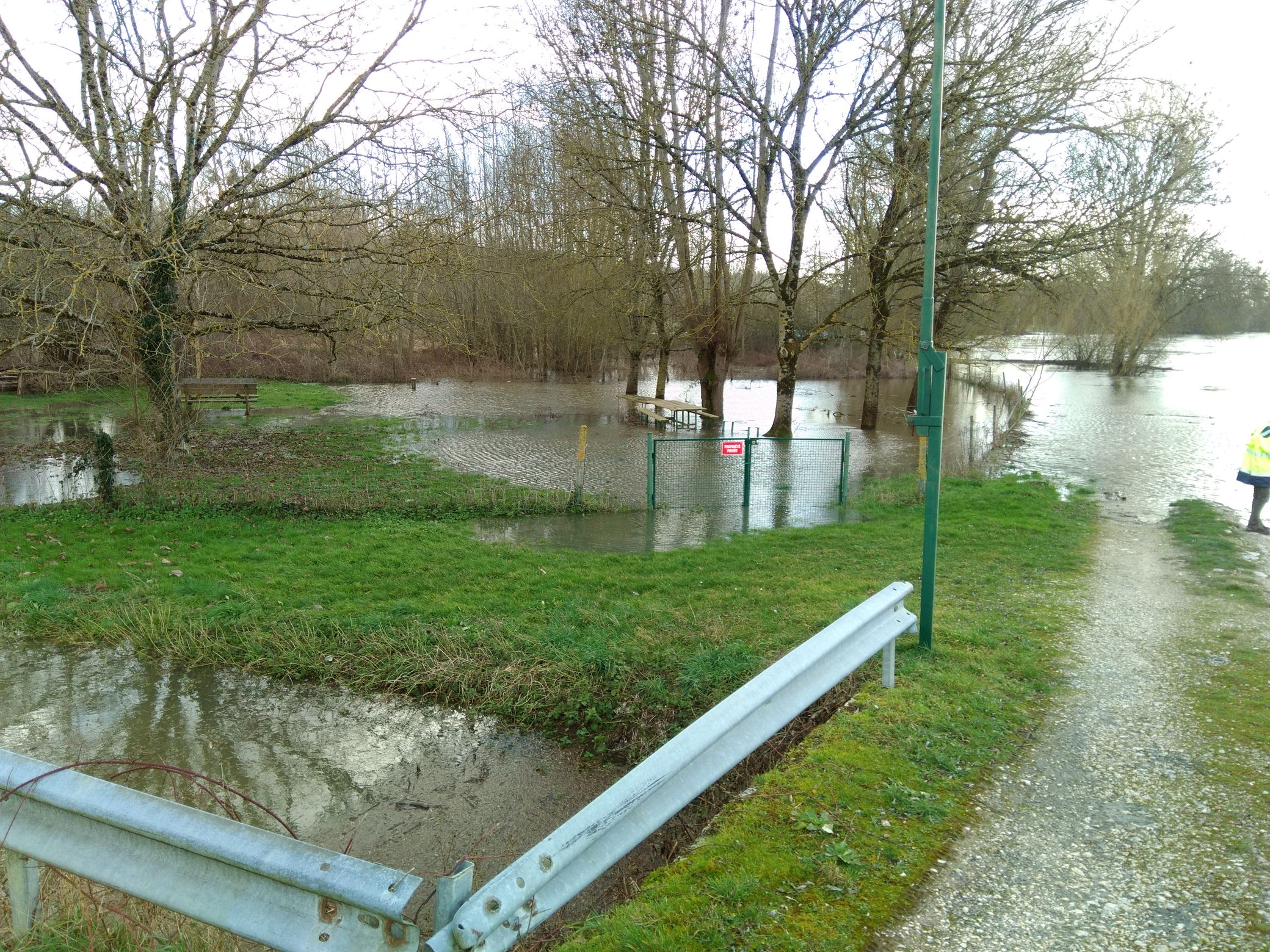 Vue du site en 2021