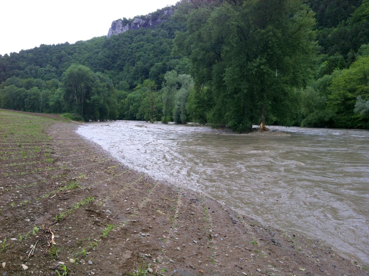 Vue du repère