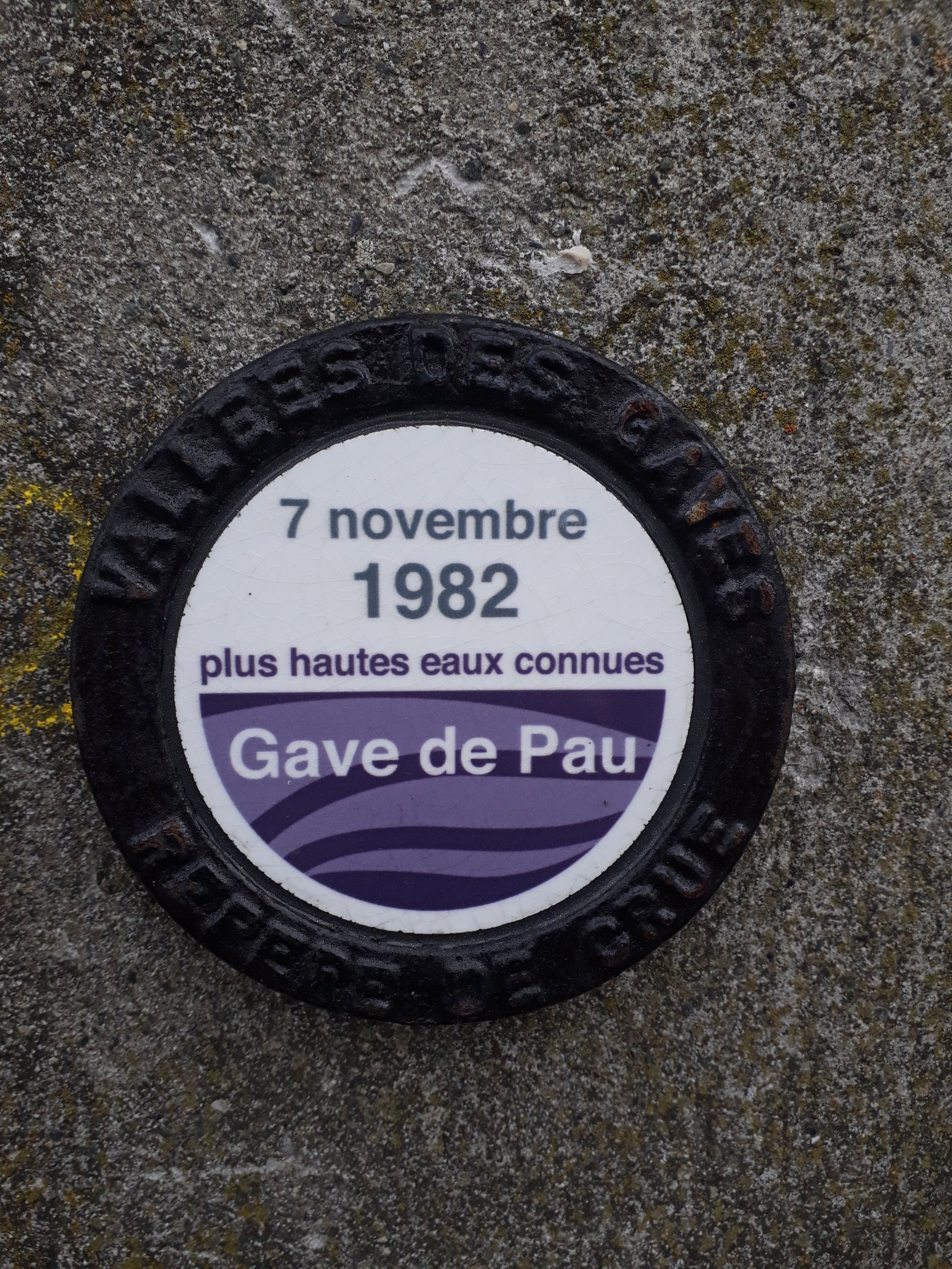 Vue du repère