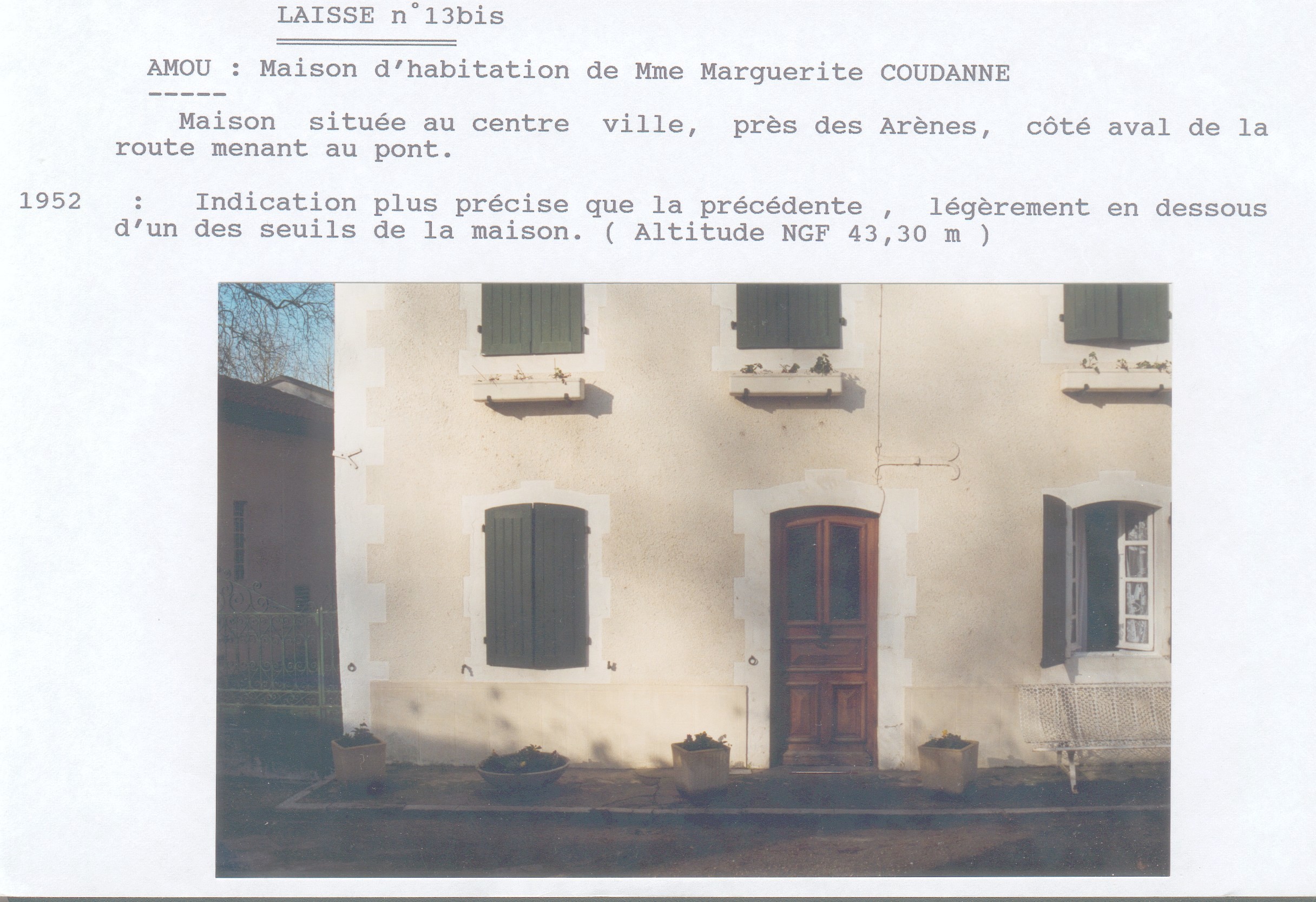Photo issue du recensement