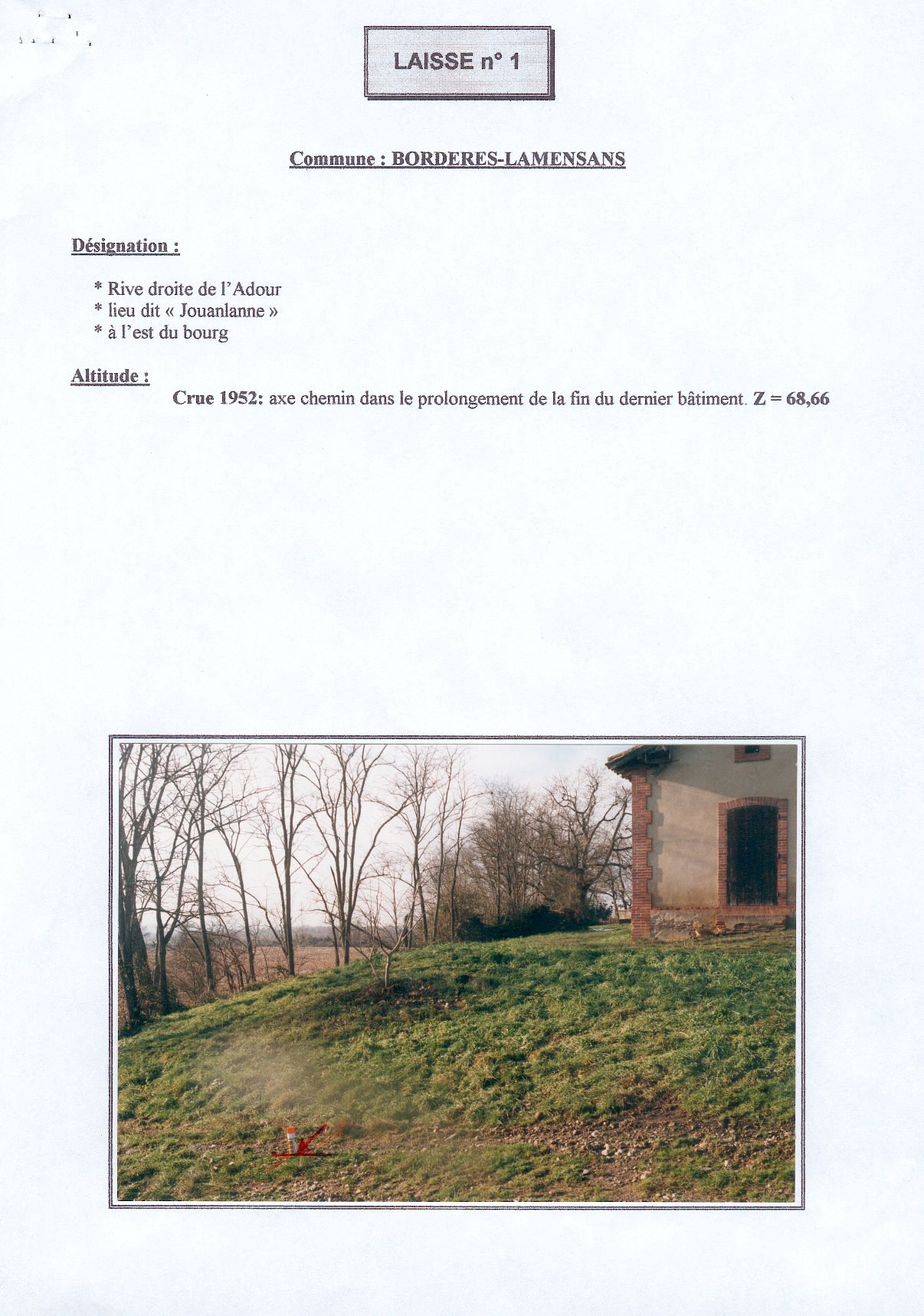 Photo issue du recensement