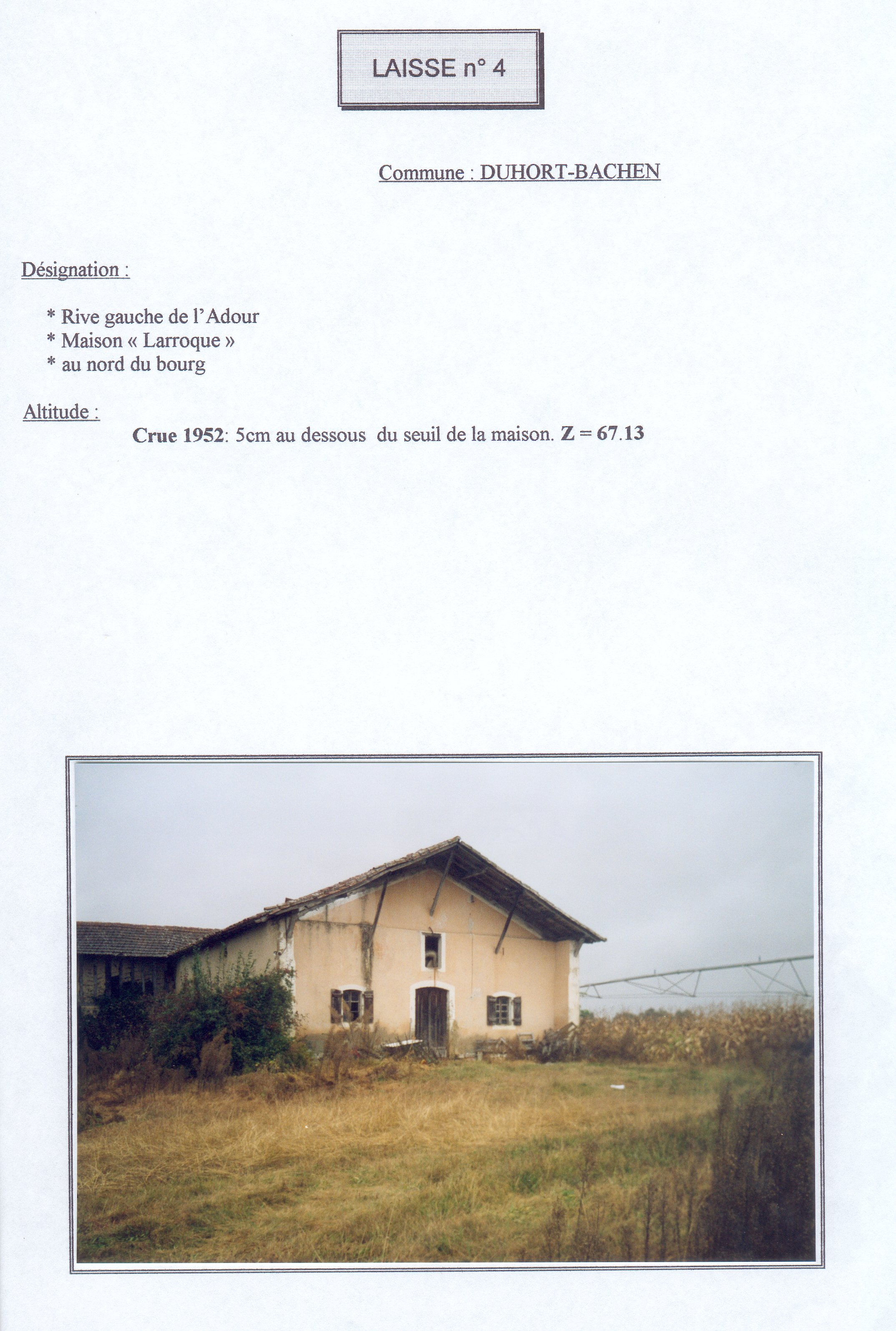 Photo issue du recensement