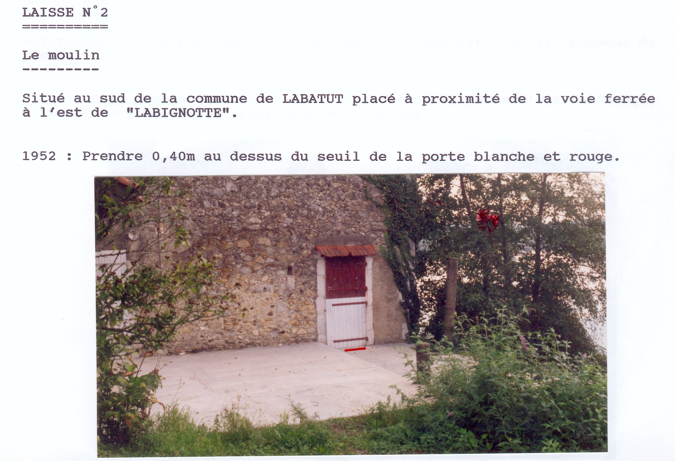 Photo issue du recensement