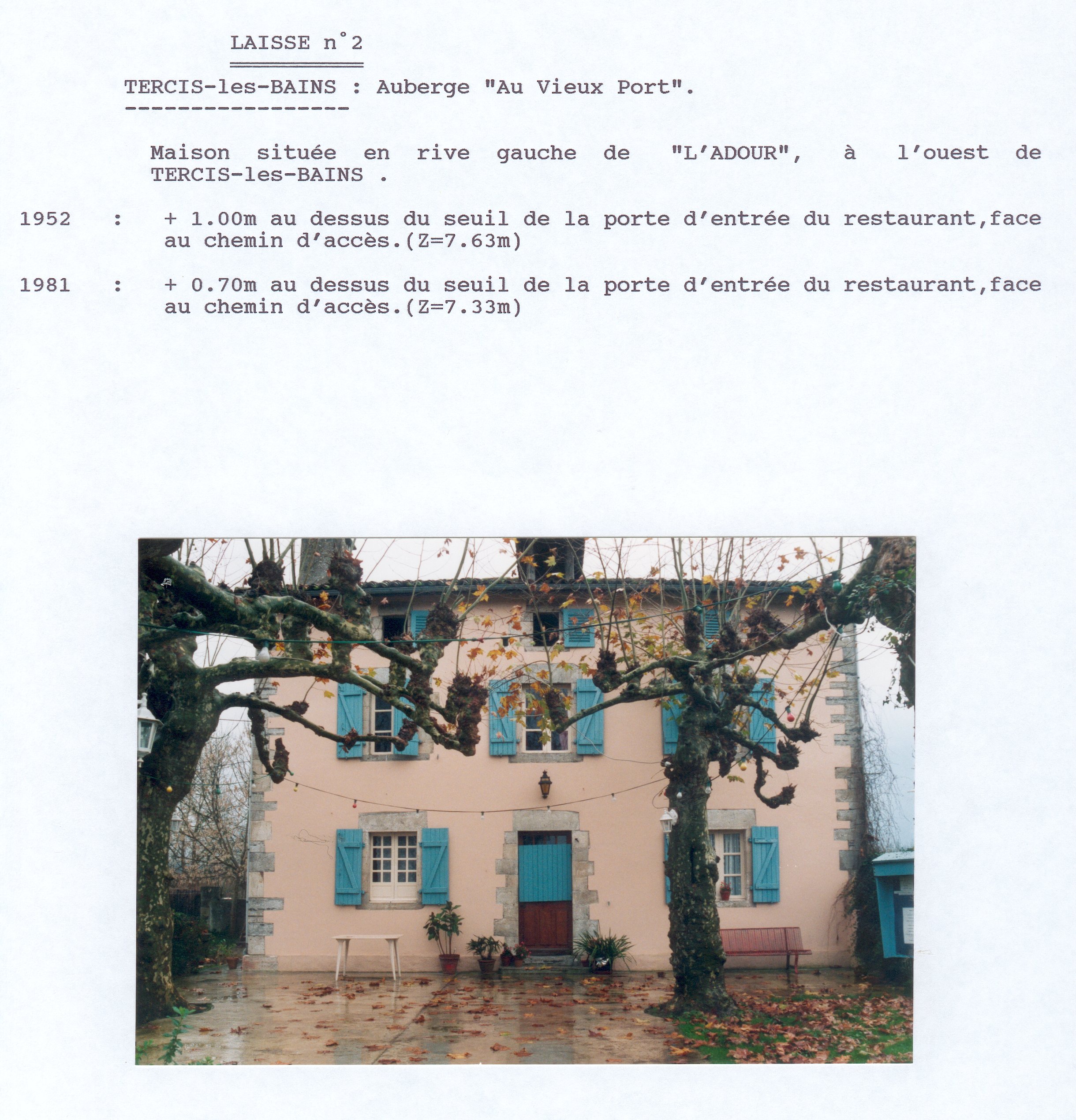 Photo issue du recensement