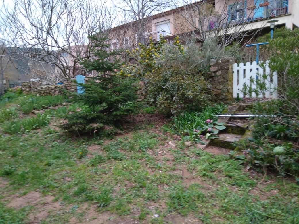 Escaliers du jardin