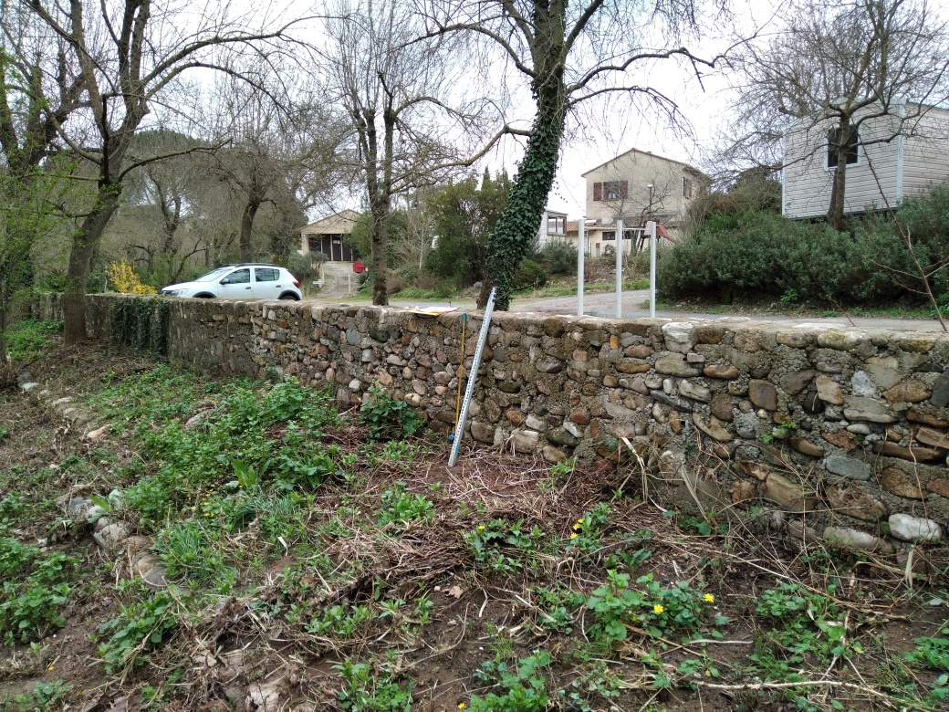 Muret d'enceinte