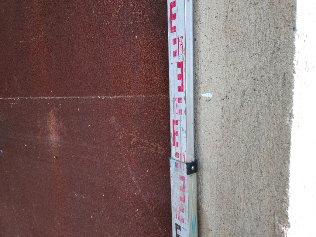 Trace sur la porte