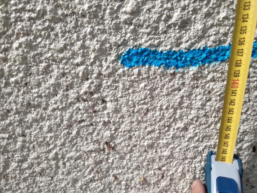 Trace sur le mur