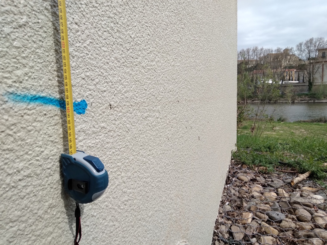 Trace sur le mur