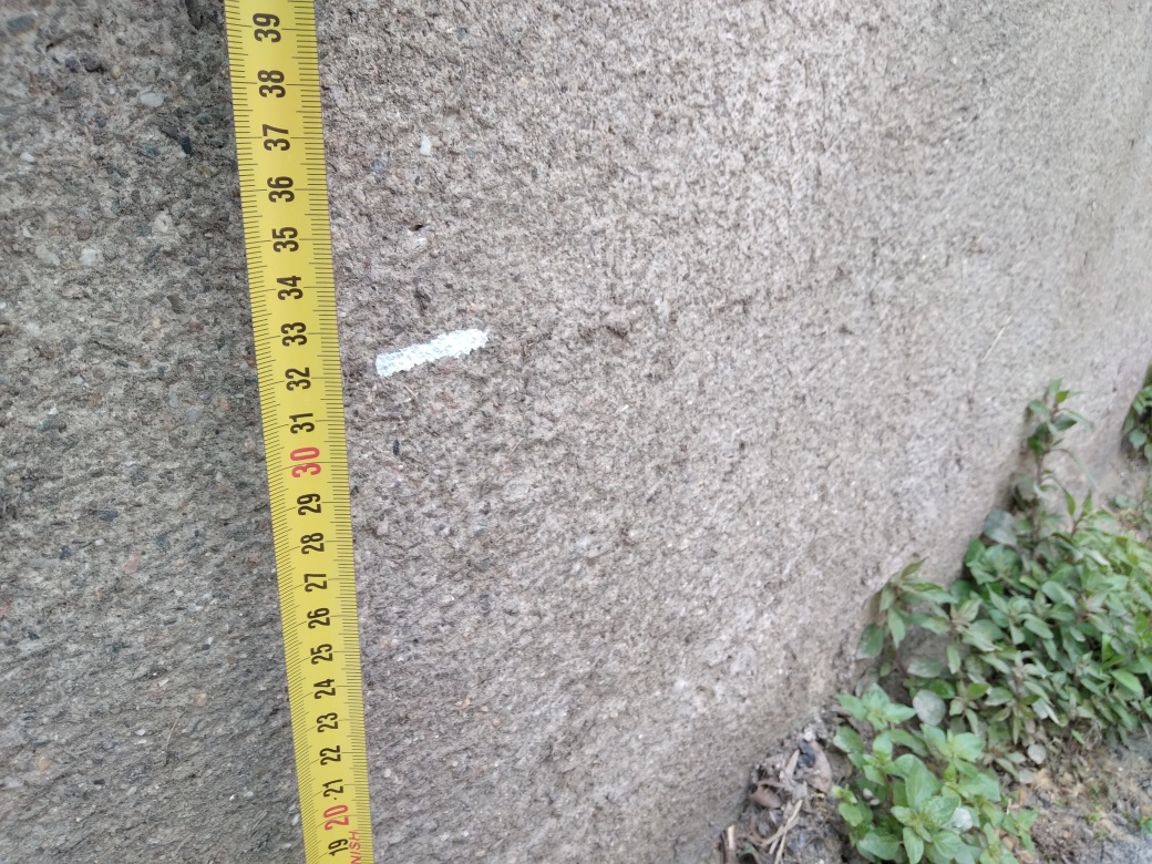 Trace sur le mur