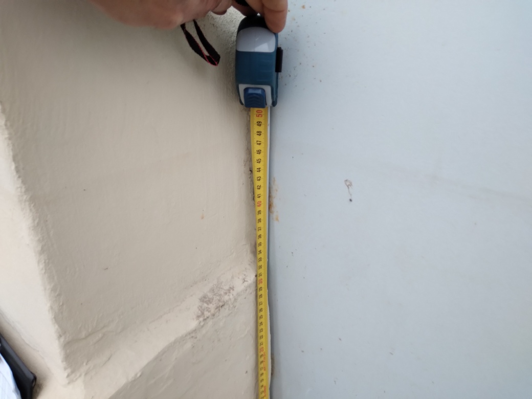 Trace sur la porte