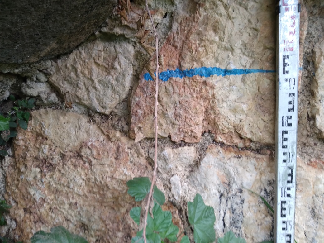 Trace sur le mur