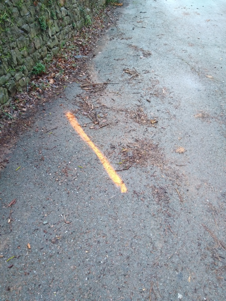 Dépôt sur la route