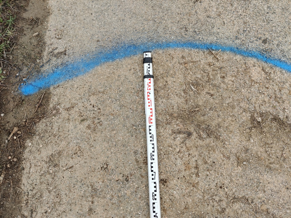 Dépôt sur le chemin