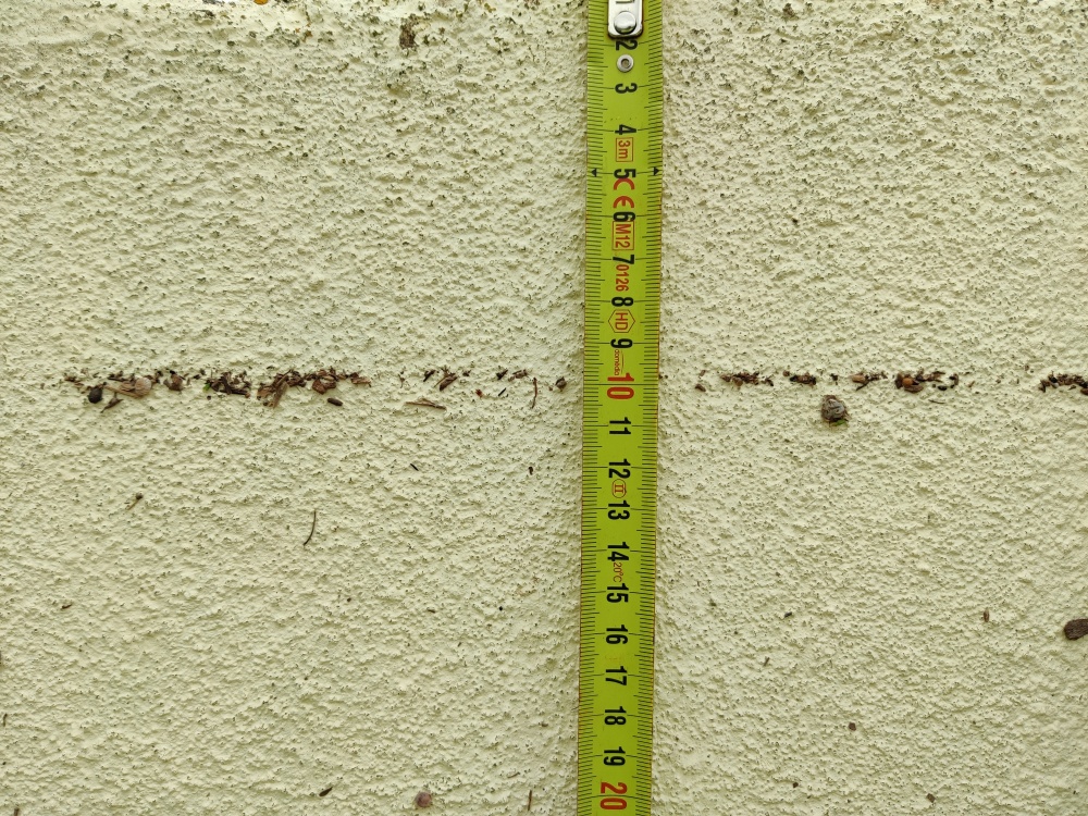 Trace sur le mur