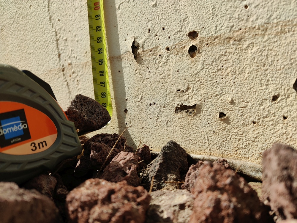 Trace sur le mur
