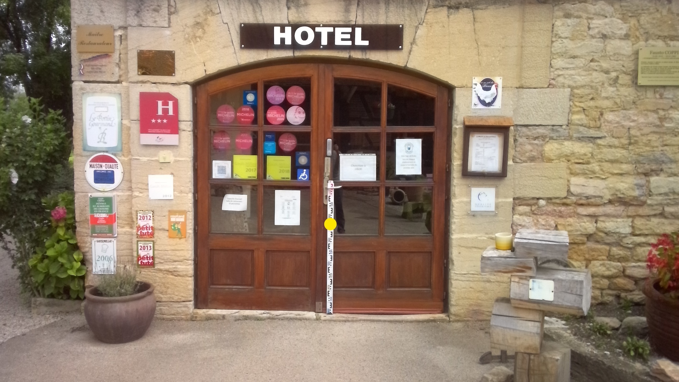 Vue du site